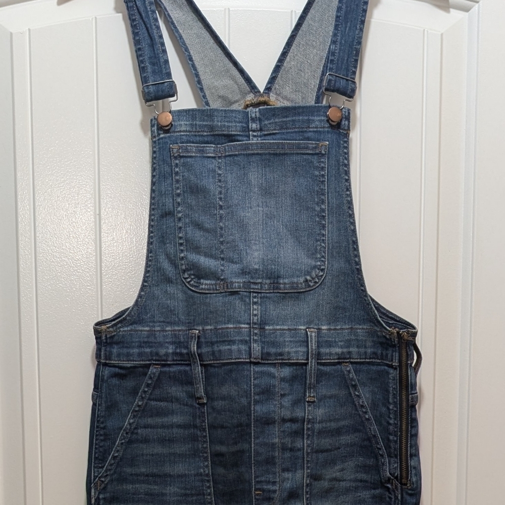 Madewell Women's Blue Denim Overalls
